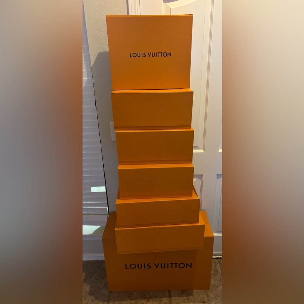Louis Vuitton Signature Orange Box Set
